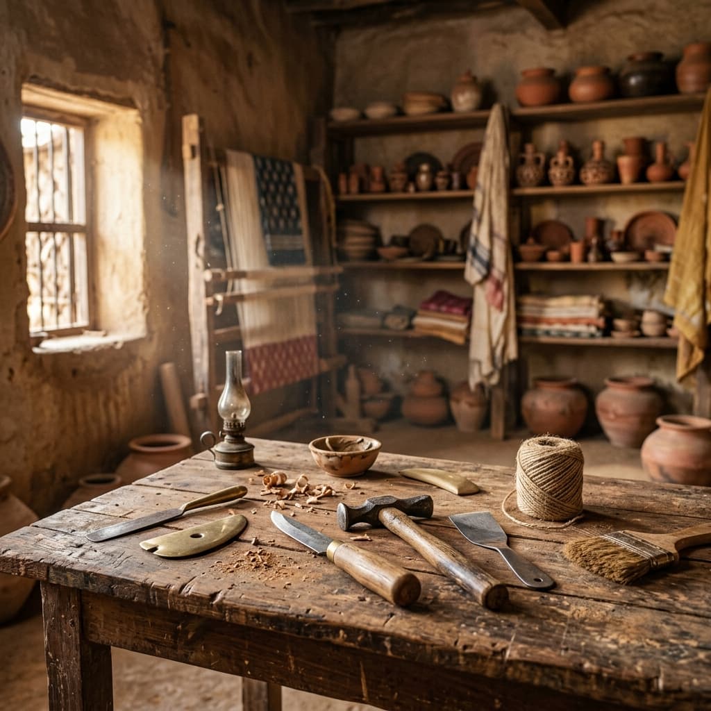 Artisans at work